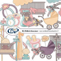 Digital kit Embellishments