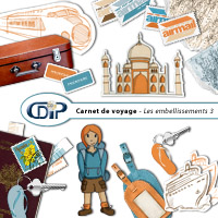Embellissements du kit digital