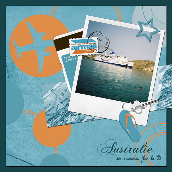 scrapbooking voyage australie