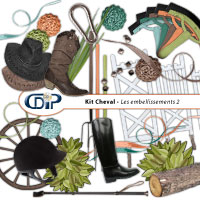Digital kit Embellishments