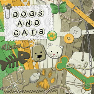 Kit 'Dogs and cats'