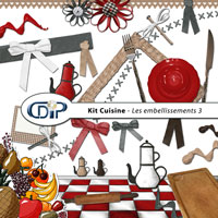 Embellissements du kit digital