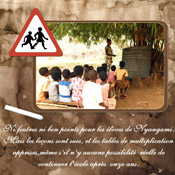 La classe à Nyangami en Afrique