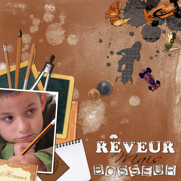 Composition 'Rêveur, mais bosseur'