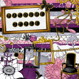 Kit 'Baroque style'