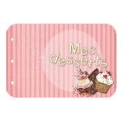 Mini-album 'My dessert's' - page 2
