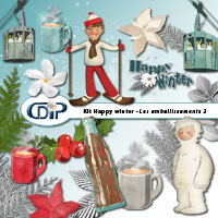 Embellissements du kit digital