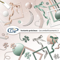 Embellissements du kit digital