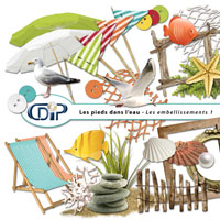 Embellissements du kit digital