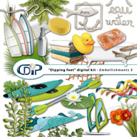 Digital kit Embellishments