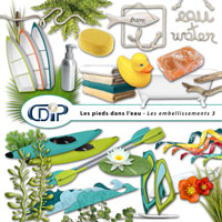 Embellissements du kit digital