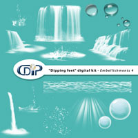 Digital kit Embellishments