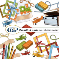Embellissements du kit digital