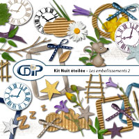 Digital kit embellishments