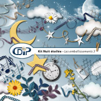 Digital kit embellishments