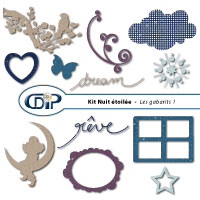 Shapes of the scrapbooking digital kit