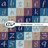 Digital kit dropcaps