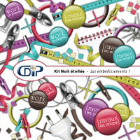 Digital kit Embellishments