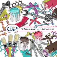Digital kit Embellishments
