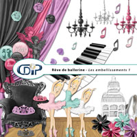 Embellissements du kit digital