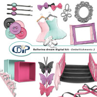 Digital kit embellishments