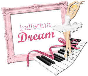 Ballerina Dream digital scrapbooking kit 