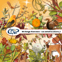 Embellissements du kit digital