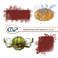digital scrapbooking kit masks