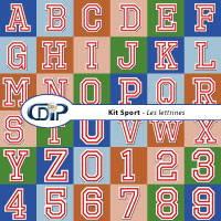 Lettrines du kit