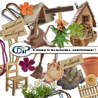 Digital kit Embellishments