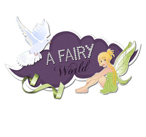 Digital kit « A Fairy World »