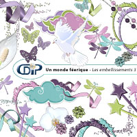 Embellissements du kit digital
