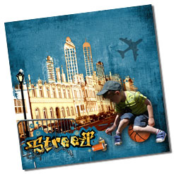 'Urban street' digital kit for your pictures