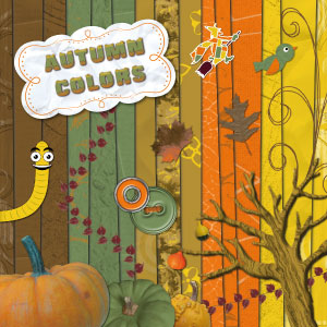 'Autumns colors' kit