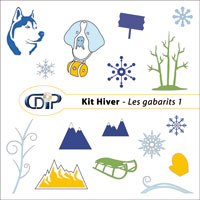 Gabarits 1 du kit hiver