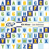 Lettrines du kit hiver