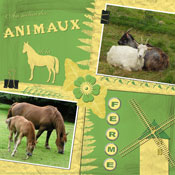 Les animaux de la ferme