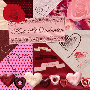 Kit 'Saint-Valentin', kit digital gratuit