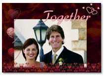 Carte de Saint Valentin together