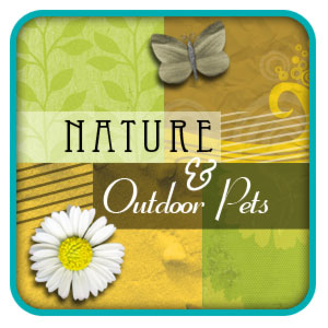 digiscrap kits on Nature, Outdoor & Pets themes 