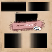 Masks pack for digital scrapbooking