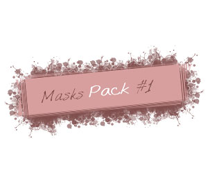 digital scrapbooking photo masks pack