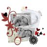 Page sur une naissance réalisée avec Studio-Scrap 2