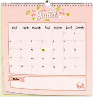 Calendriers réalisés avec Studio Scrap