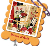 Kit Digiscrap « Rêves d'Asie »