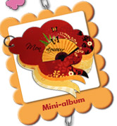 Mini-album de Scrapbooking « Mon amour »