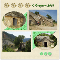 sample photos to scrapbook