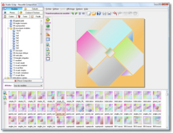 Modèles du logiciel Studio Scrap