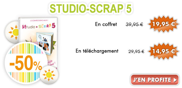 Studio-Scrap 5 en soldes !