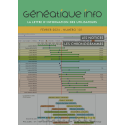 Généatique Info n° 101 par courrier -  Mars 2024